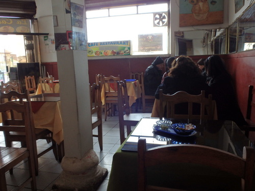 La Cholita Cafe.